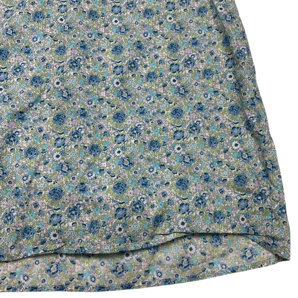 J Crew Liberty Fabric Boho Floral Top - Picture 6 of 11